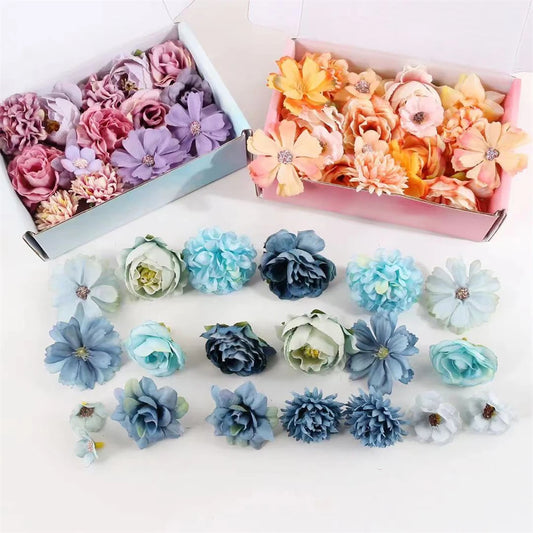 1Bag , Artificial flower head for decoration
