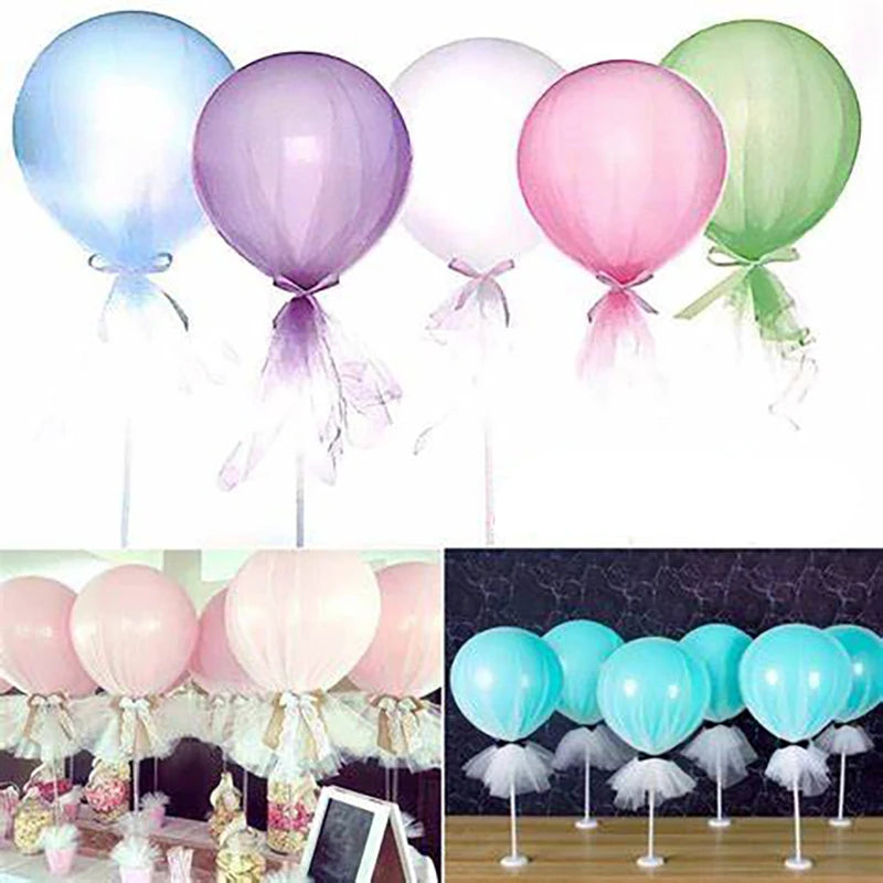6PCS Balloon Stand Base – Party & Wedding
