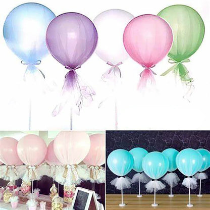 6PCS Balloon Stand Base – Party & Wedding