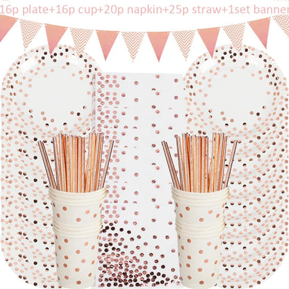 Decorations Rose Gold