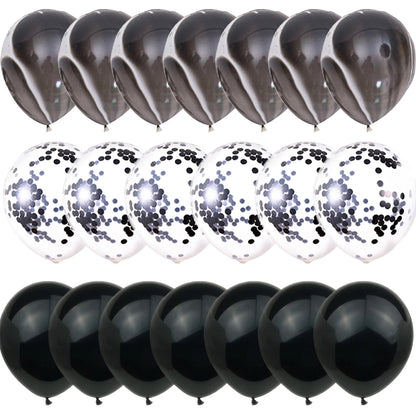 Agate Marble Balloons 40 Pcs