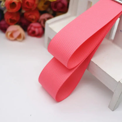 Solid color grosgrain 1-1/2" 38MM/25MM 10Yards Ribbons