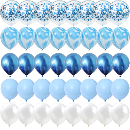 Agate Marble Balloons 40 Pcs
