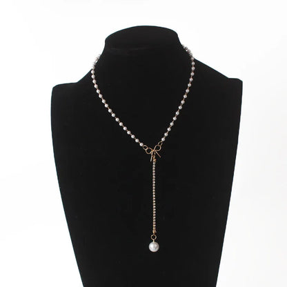 Neck pearl choker necklaces
