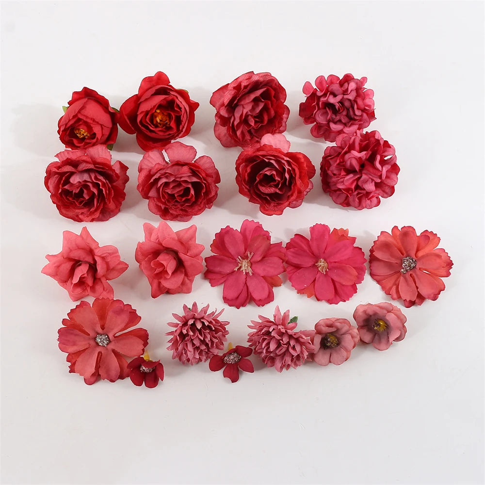1Bag , Artificial flower head for decoration