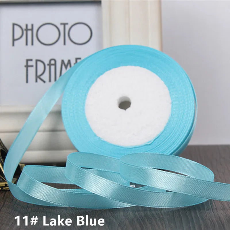 25Yards/Roll Grosgrain Satin ribbons  wide6mm-50mm