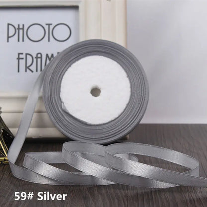 25Yards/Roll Grosgrain Satin ribbons  wide6mm-50mm