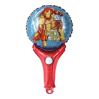 3D Superhero Foil Balloons – Spiderman & Iron Man