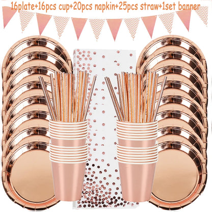 Decorations Rose Gold