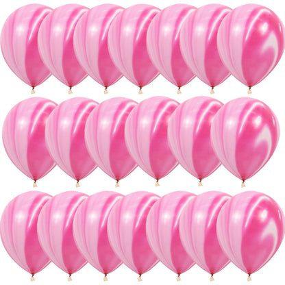 Agate Marble Balloons 40 Pcs