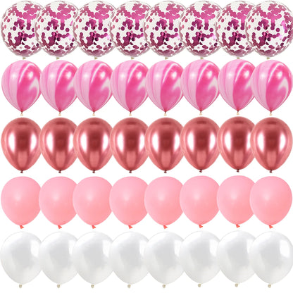 Agate Marble Balloons 40 Pcs