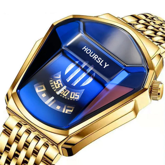 Hoursly brand technology fashion Quartz luxury watch for men