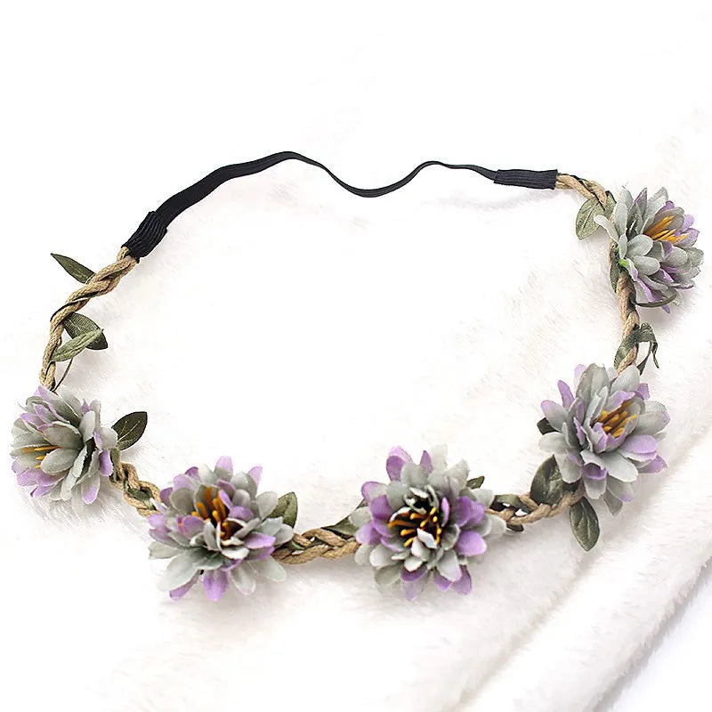 Flower crown hairband