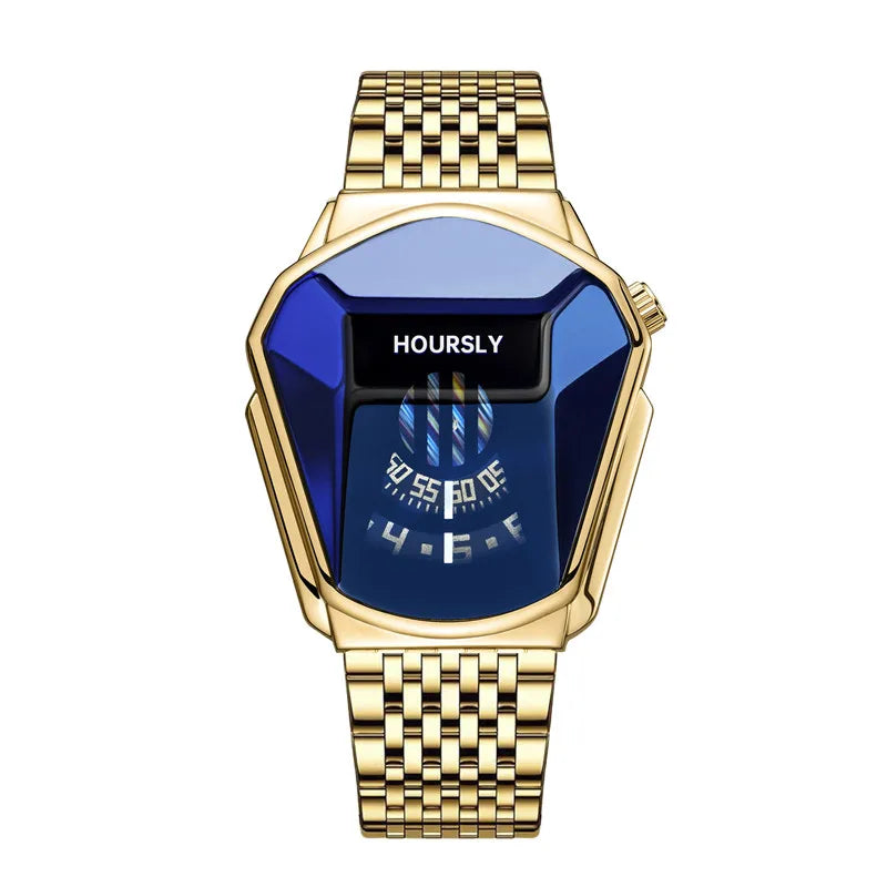Hoursly brand technology fashion Quartz luxury watch for men