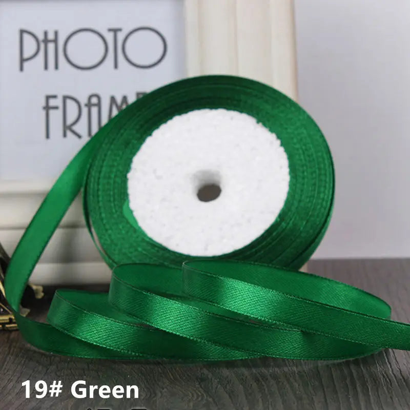 25Yards/Roll Grosgrain Satin ribbons  wide6mm-50mm