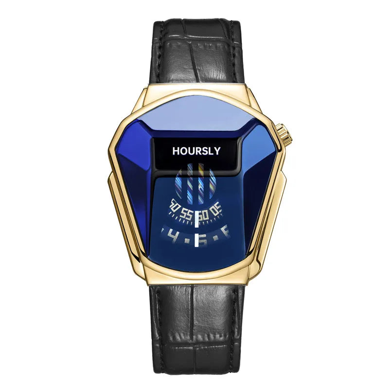 Hoursly brand technology fashion Quartz luxury watch for men