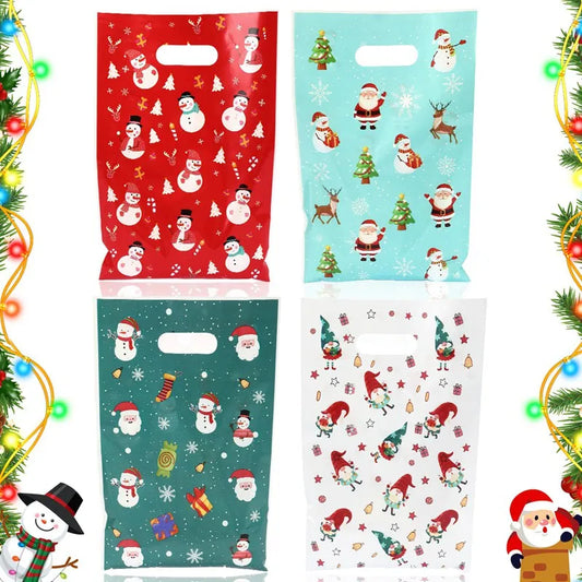 Santa & Snowman Packaging Bags