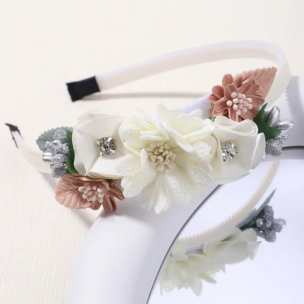Handmade Flower Hair Hoop
