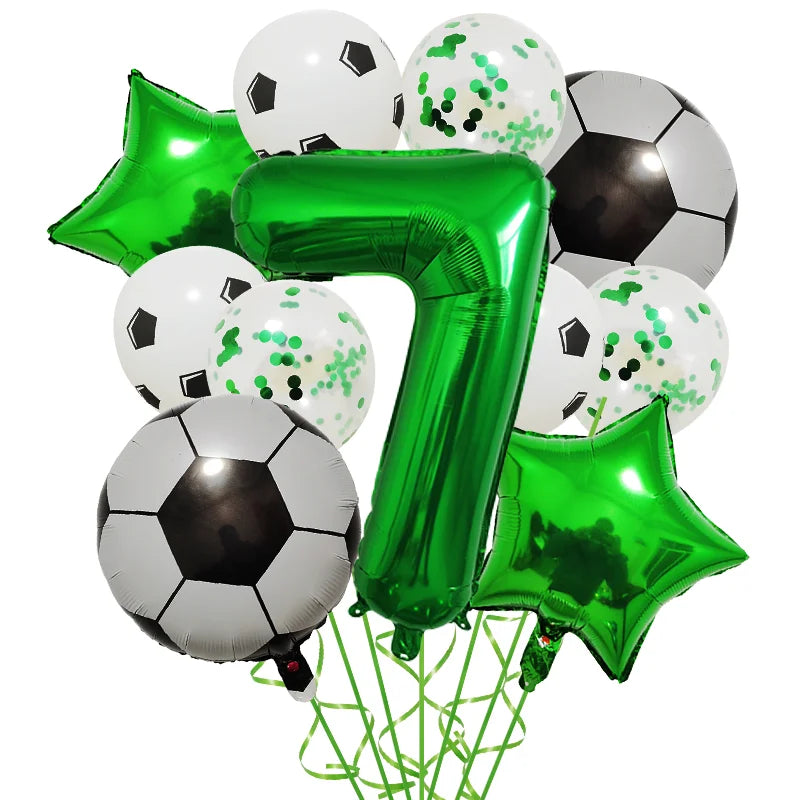 1 Set Helium Football Balloons  Decorations 32Inch