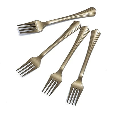 Gold Polka Dot Party Tableware Set