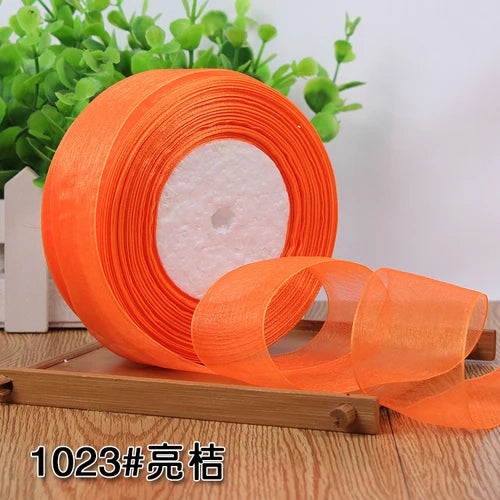 Organza ribbon 50 yards/Roll