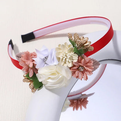 Handmade Flower Hair Hoop