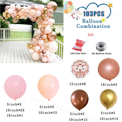 Sayrani balloon arch decoration