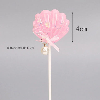 Kawaii Mermaid Cake Topper – Birthday Decoration