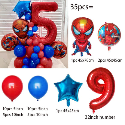 Spiderman Foil Helium