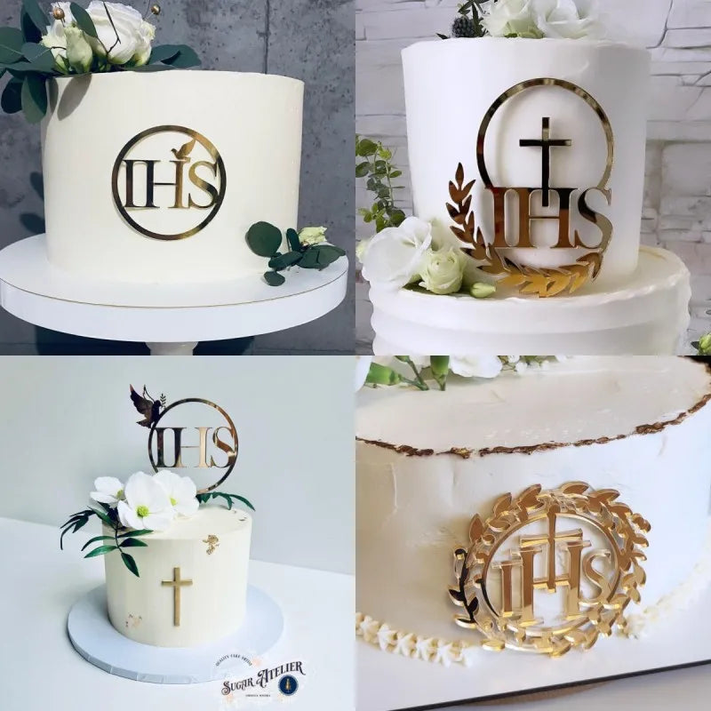 Baptism , First Communion cake decorations