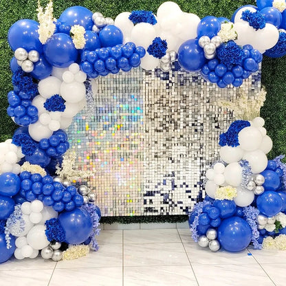 Light blue balloons arch kit