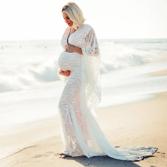 Silva Lace Maternity Dress