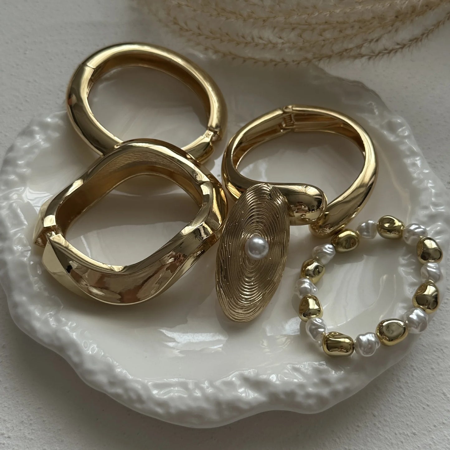 Rizana golden bracelets