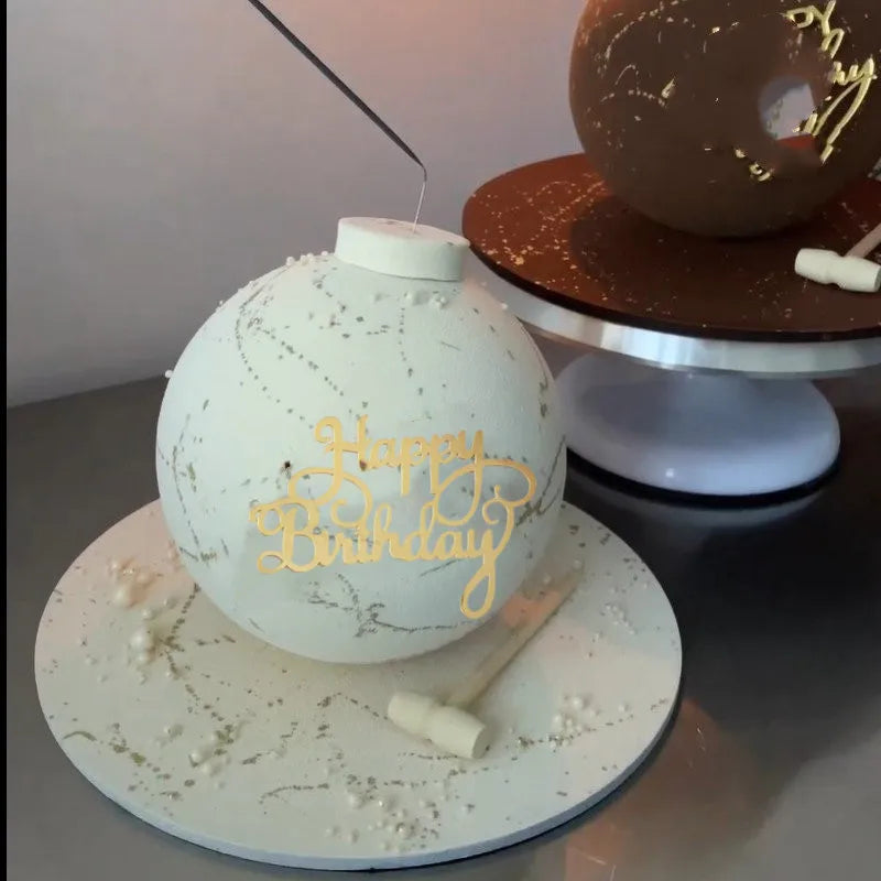 Rose,Gold simple style cake,dessert Decoration