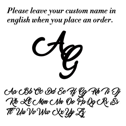 Custom Initials Brooch