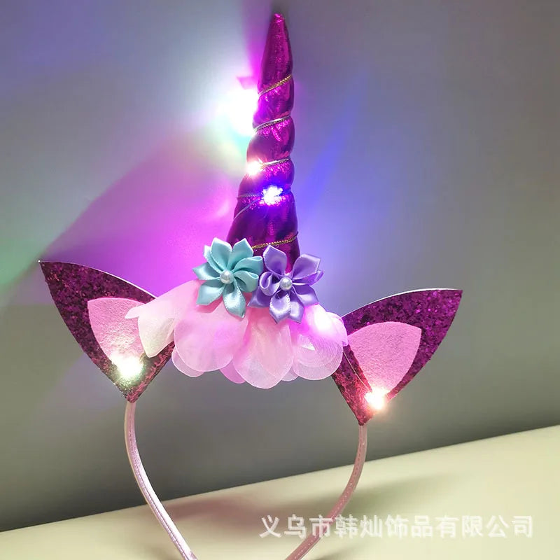Lights Unicorn Headband