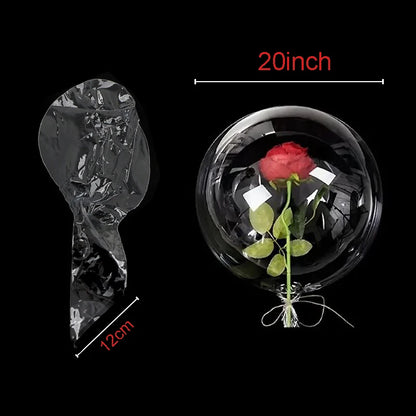 Large transparent Bobo balloons 3/5Pcs