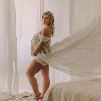 Jenny Maternity Lace Dress