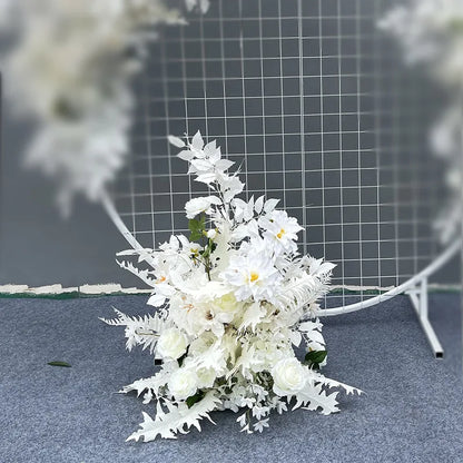 Artificial Crescent Flower Table & Arch Decoration