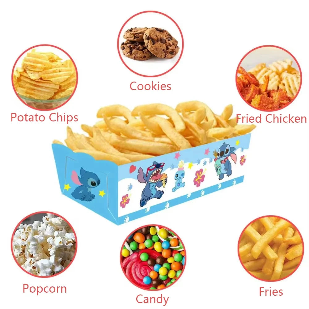 Stitch Popcorn  ,Food , Candy Boxes