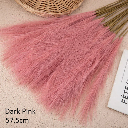 Pampas Grass decoration fake 10Pcs