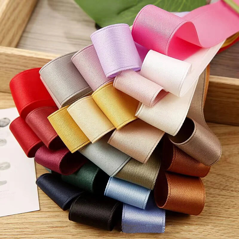 Single color Polyester/Cotton terylene  crafts Ribbons 10 Yards10 16 25MM/38MM Matte