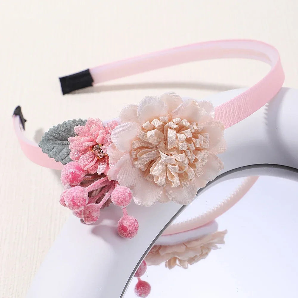 Handmade Flower Hair Hoop