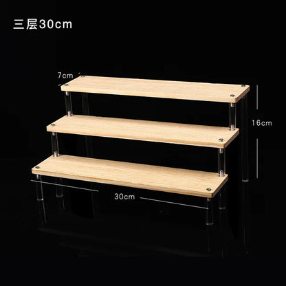 1-5 Tier Clear Acrylic Display Stand
