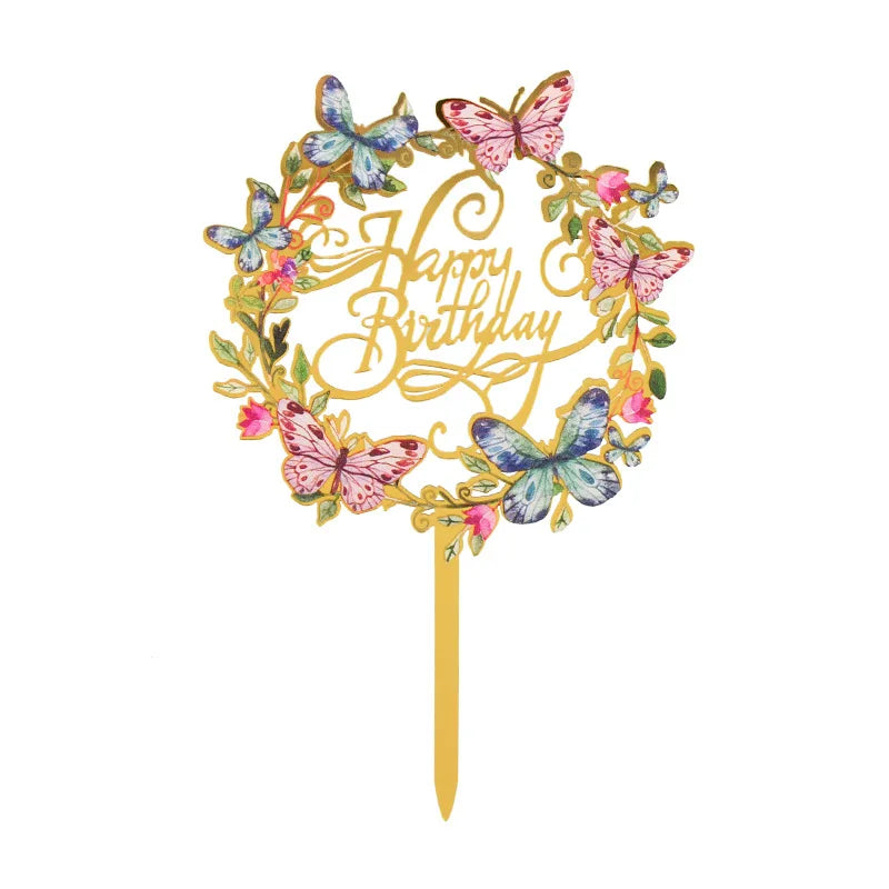New 3D Color Printing Cake Topper