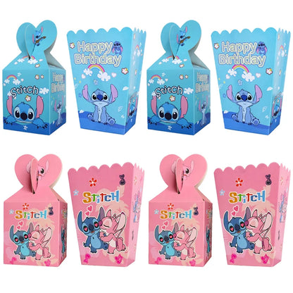 Stitch Popcorn  ,Food , Candy Boxes