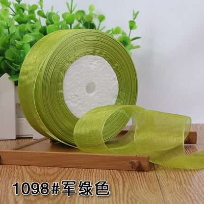 Organza ribbon 50 yards/Roll