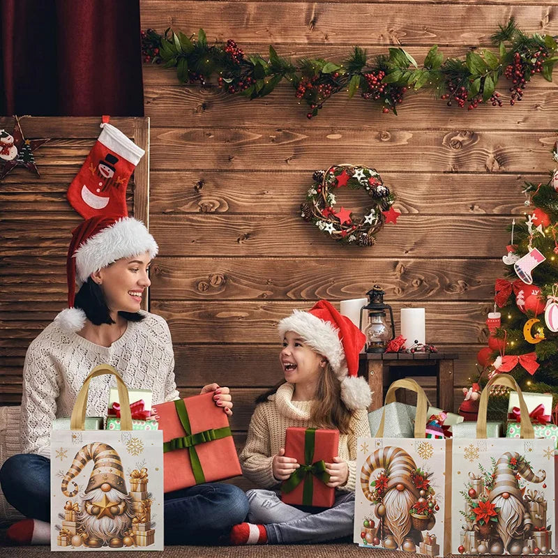4-12pcs Xmas Gift Bags