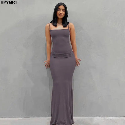 Eleana Satin Slip Maxi Dress