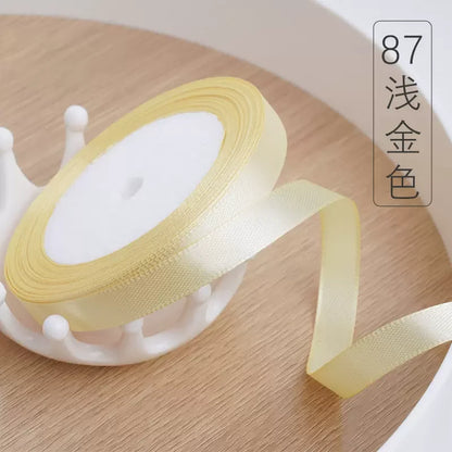 Wide Satin ribbon 22meter/roll 10mm